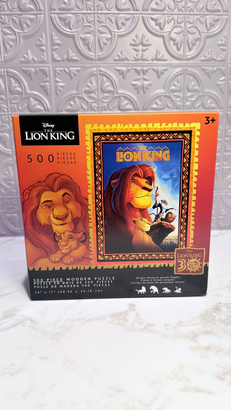 Disney Puzzle - The Lion King 30th Anniversary Wooden Jigsaw Puzzle